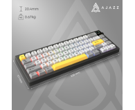 Ajazz AK650 Dream Weaver Switch Black Gray Yellow RGB z ekanem - 1536355 - zdjęcie 16